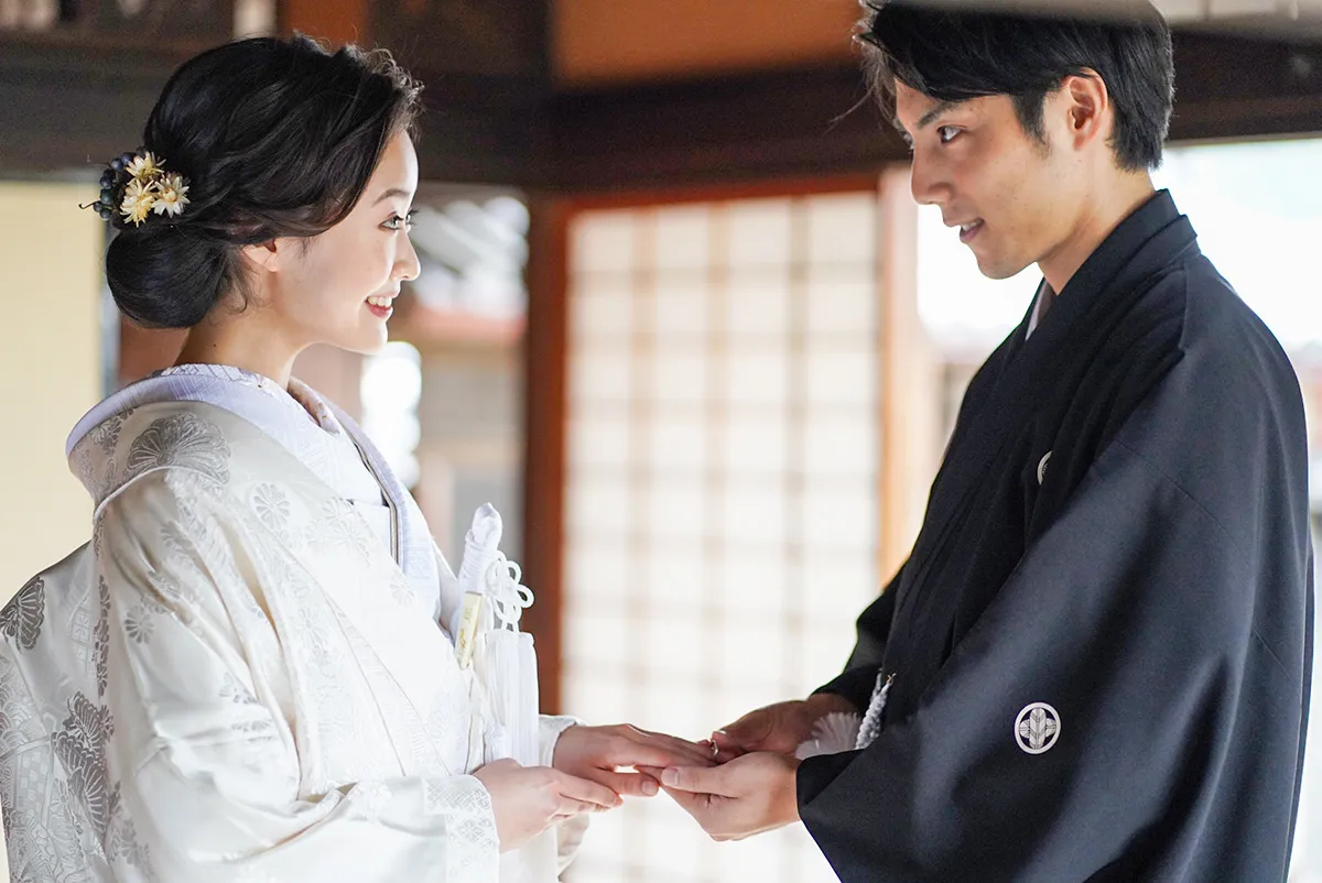 Traditional Japanese Kominka Wedding