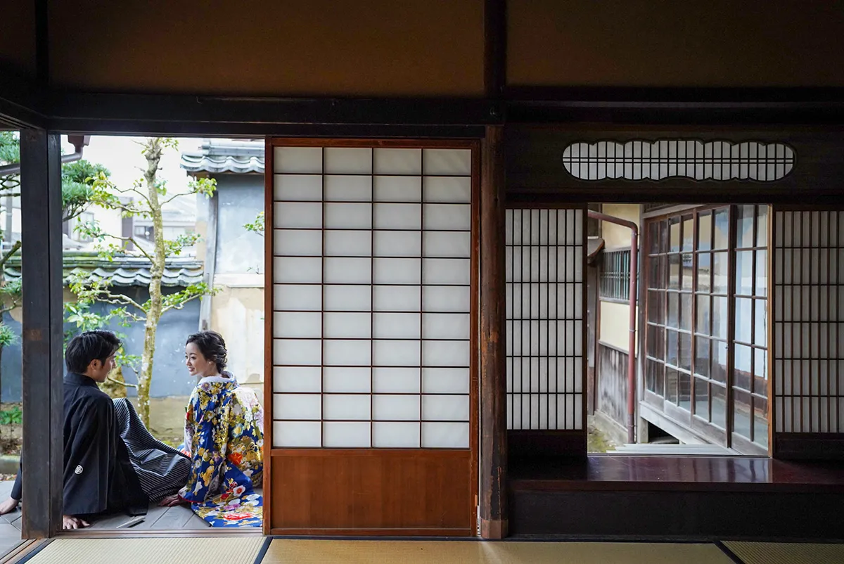 Traditional Japanese Kominka Wedding