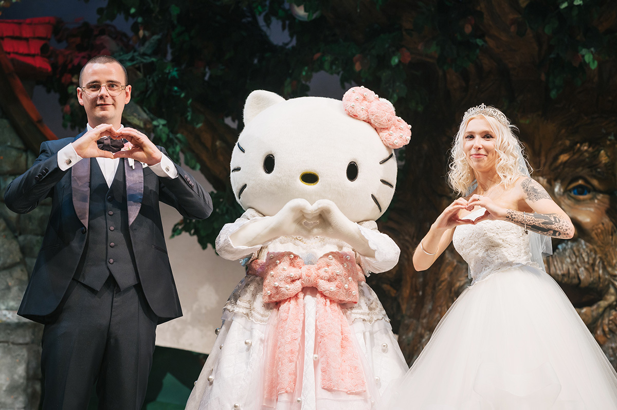 【Sanrio Puroland Tokyo・Wedding Photo】Hello Kitty