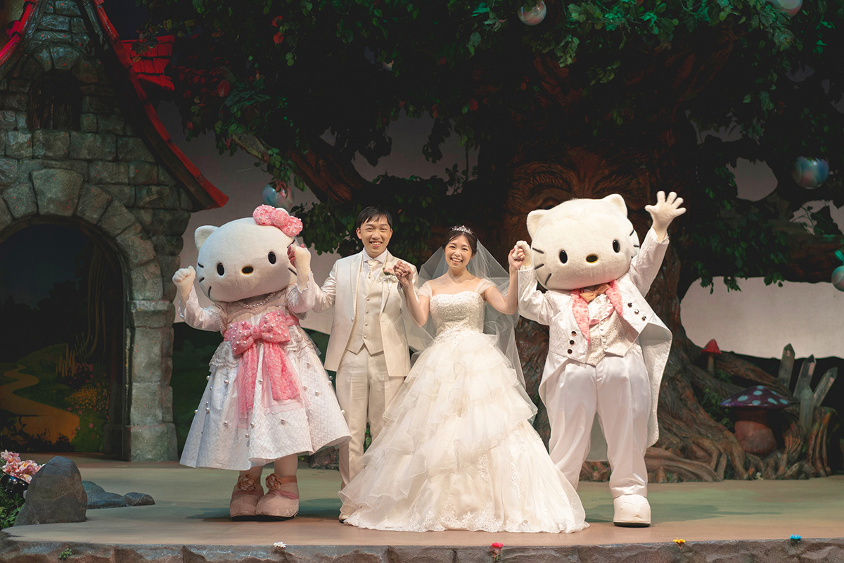 【Sanrio Puroland Tokyo・Wedding Photo】Hello Kitty & Dear Daniel